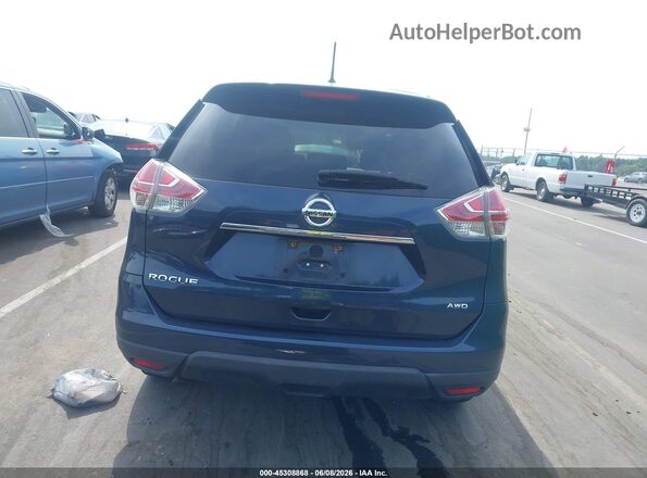 5N1AT2MM3GC792265 2016 NISSAN ROGUE Light Blue 