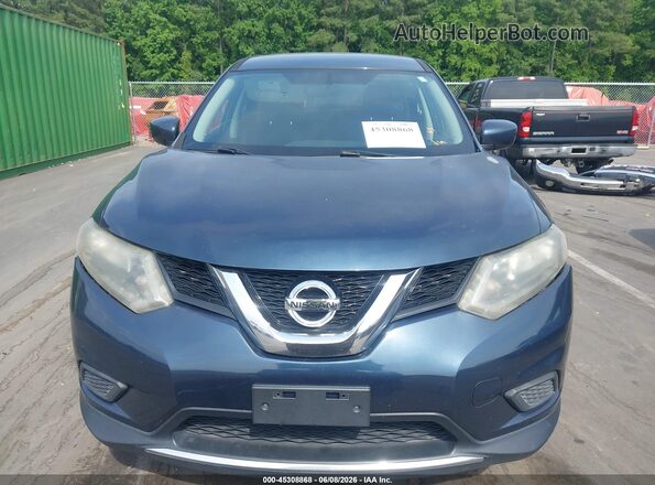 5N1AT2MM3GC792265 2016 NISSAN ROGUE Light Blue Instrument cluster view