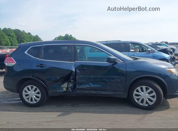 5N1AT2MM3GC792265 2016 NISSAN ROGUE Light Blue Rear interior view