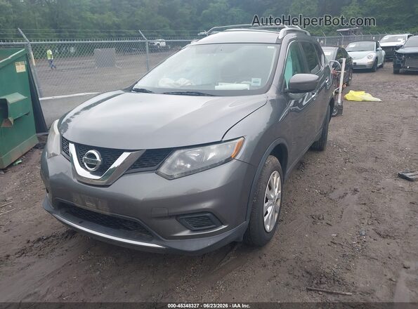 5N1AT2MM6GC773628 2016 NISSAN ROGUE Gray Przód lewy