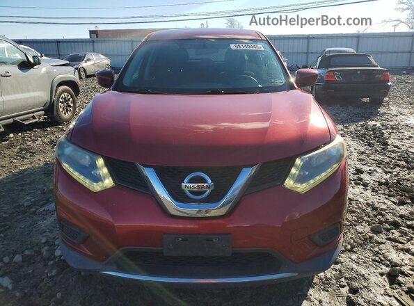5N1AT2MM9GC793713 2016 NISSAN ROGUE Red 