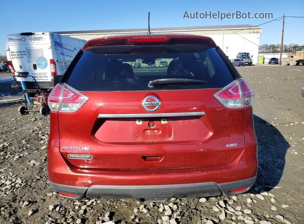 5N1AT2MM9GC793713 2016 NISSAN ROGUE Red 