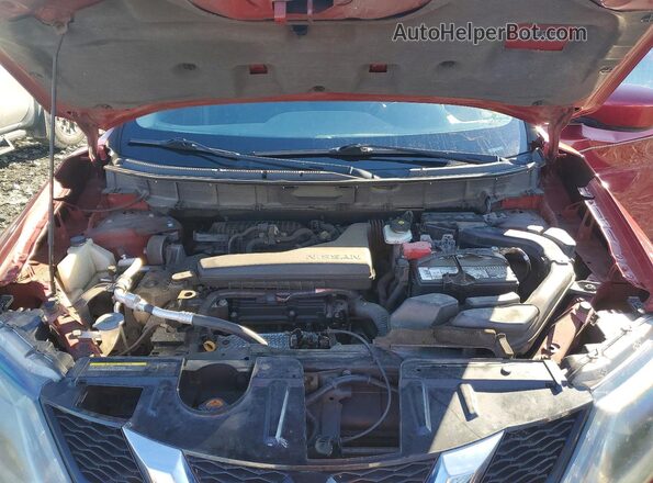 5N1AT2MM9GC793713 2016 NISSAN ROGUE Red 
