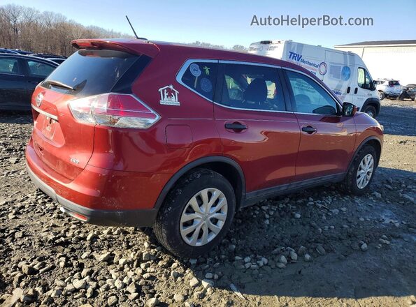 5N1AT2MM9GC793713 2016 NISSAN ROGUE Red 