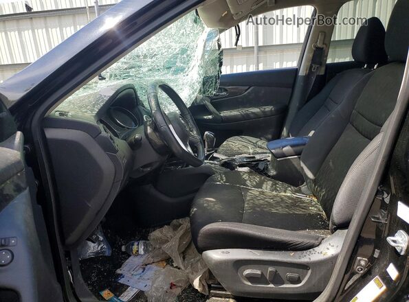 5N1AT2MM9HC737160 2017 NISSAN ROGUE Black Vista interior delantera