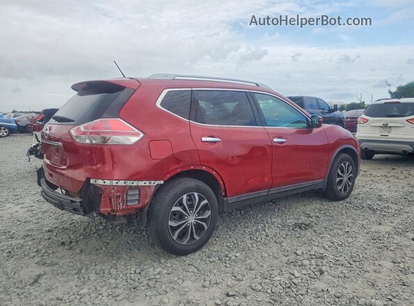 5N1AT2MN1GC806947 2016 NISSAN ROGUE Burgundy 