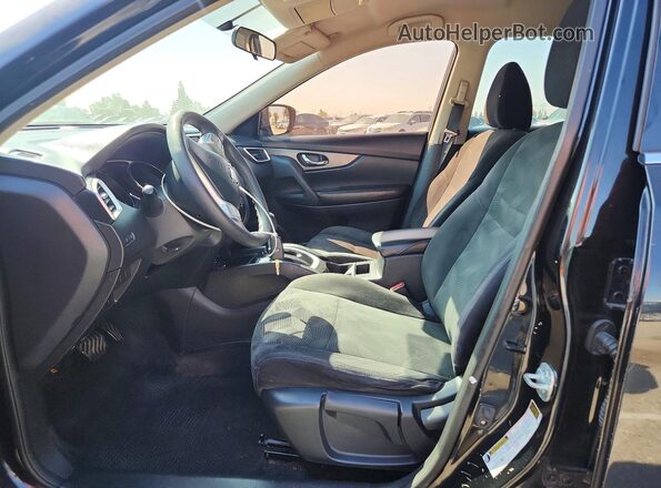 5N1AT2MN8GC796076 2016 NISSAN ROGUE Black Սալոնի դիմացի տեսք