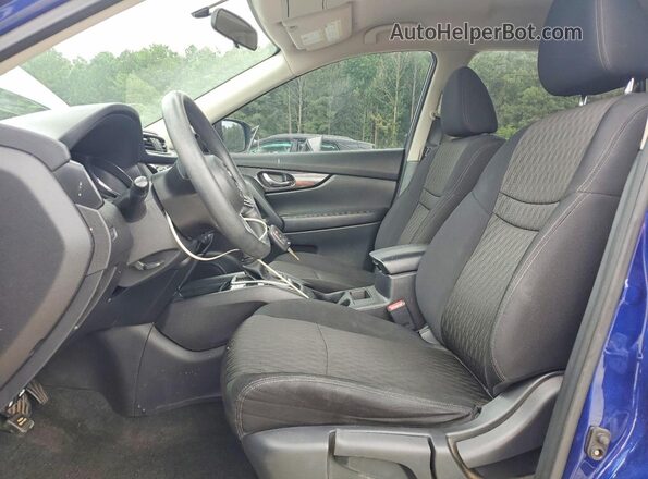 5N1AT2MN9HC740214 2017 NISSAN ROGUE Blue Vista interior delantera