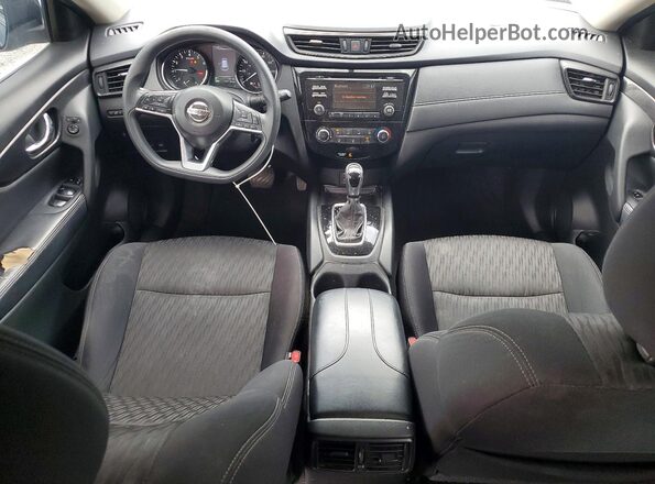 5N1AT2MN9HC740214 2017 NISSAN ROGUE Blue Vista del salpicadero