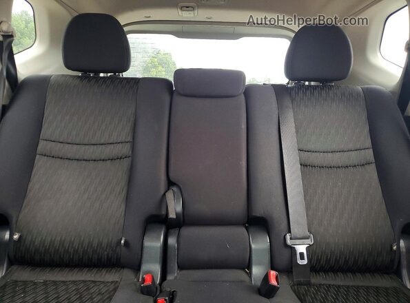 5N1AT2MN9HC740214 2017 NISSAN ROGUE Blue Vista de los asientos traseros
