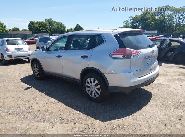 5N1AT2MT0GC753771 2016 NISSAN ROGUE Silver უკანა მარცხენა