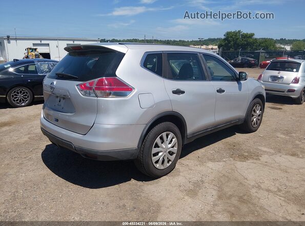 5N1AT2MT0GC753771 2016 NISSAN ROGUE Silver უკანა მარჯვენა