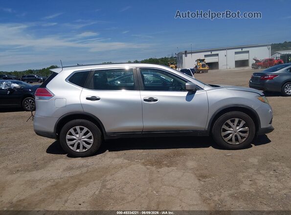 5N1AT2MT0GC753771 2016 NISSAN ROGUE Silver უკანა სალონის ხედი