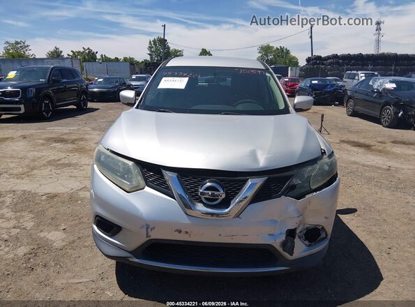 5N1AT2MT0GC753771 2016 NISSAN ROGUE Silver ხელსაწყოთა პანელის ხედი