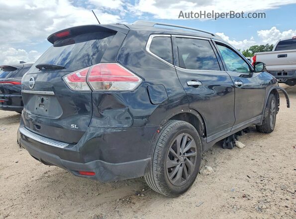 5N1AT2MT0GC776791 2016 NISSAN ROGUE Black Rear right