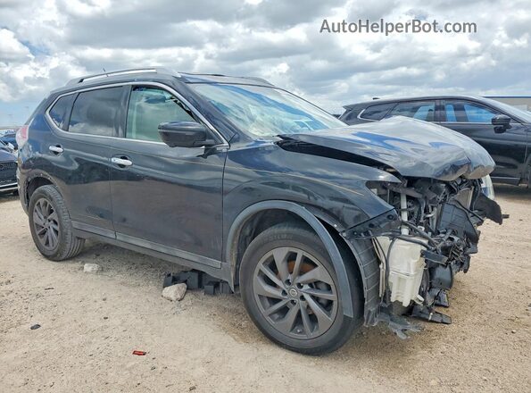 5N1AT2MT0GC776791 2016 NISSAN ROGUE Black Front right