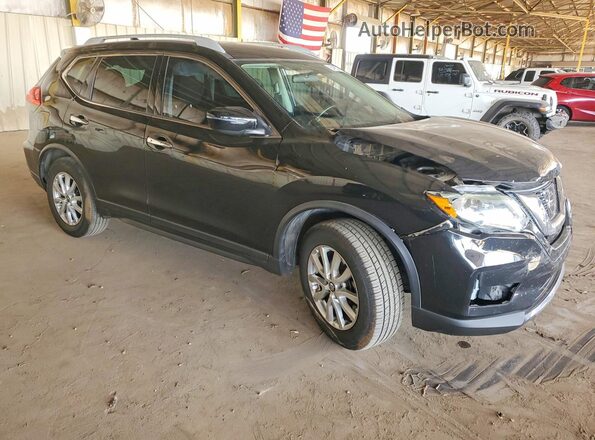 5N1AT2MT0HC815431 2017 NISSAN ROGUE Black Delantero derecho