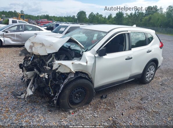 5N1AT2MT0HC860773 2017 NISSAN ROGUE White Առջևի ձախ երեք քառորդ տեսարան