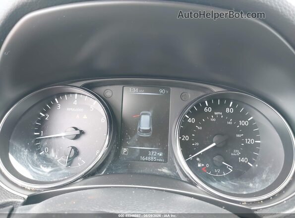 5N1AT2MT0HC883406 2017 NISSAN ROGUE White Widok tylnych siedzeń