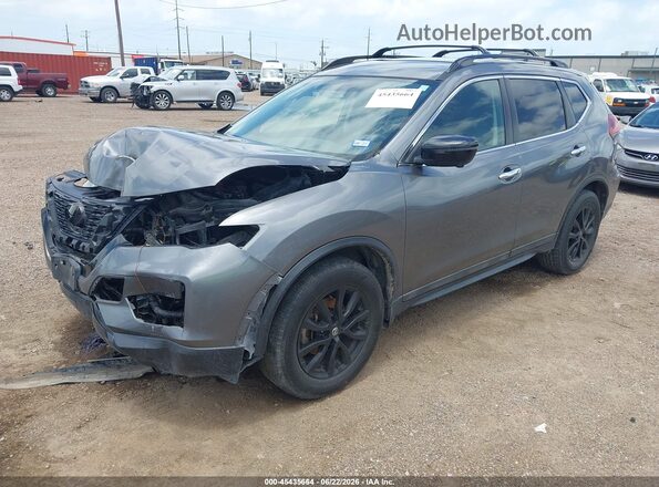 5N1AT2MT0JC727016 2018 NISSAN ROGUE Gray Vista tres cuartos delantera izquierda