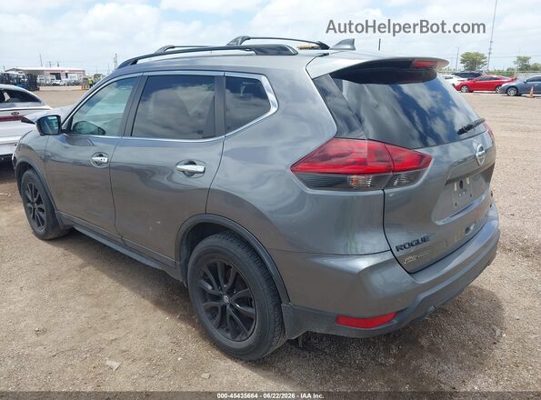 5N1AT2MT0JC727016 2018 NISSAN ROGUE Gray Trasero izquierdo