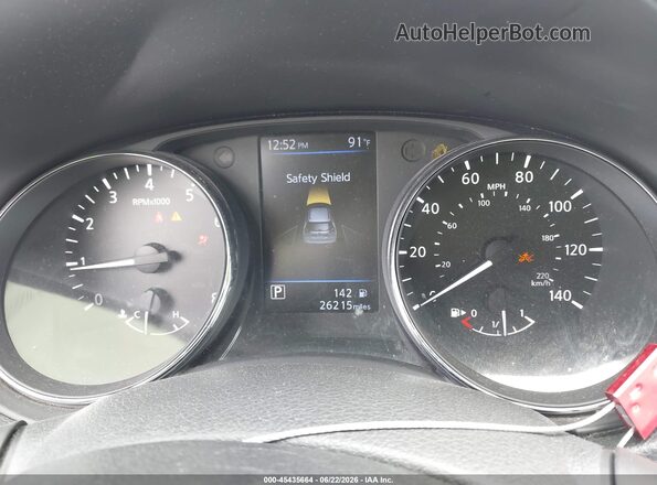 5N1AT2MT0JC727016 2018 NISSAN ROGUE Gray Vista de los asientos traseros