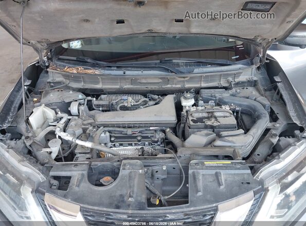 5N1AT2MT0JC734659 2018 NISSAN ROGUE Серебряный Вид сзади