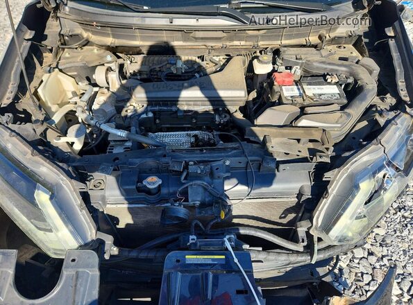 5N1AT2MT0JC753499 2018 NISSAN ROGUE Black Շարժիչի բաժամունքի տեսք