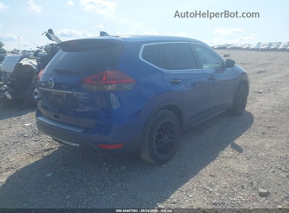 5N1AT2MT0JC760565 2018 NISSAN ROGUE Blue Задня права чверть