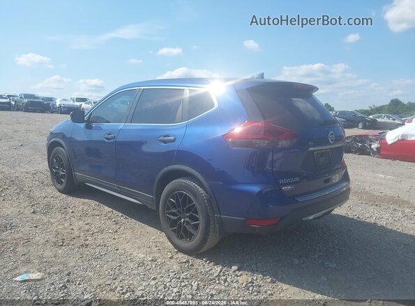 5N1AT2MT0JC760565 2018 NISSAN ROGUE Blue Вид спереду