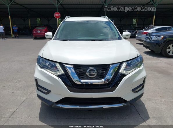 5N1AT2MT0JC801972 2018 NISSAN ROGUE White ხელსაწყოთა პანელის ხედი