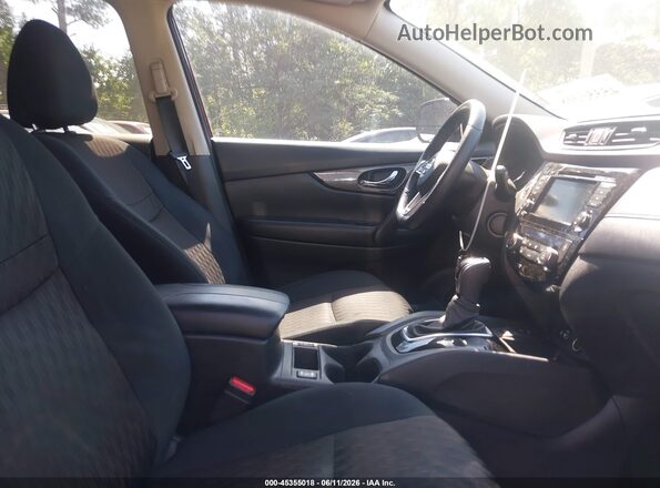 5N1AT2MT0KC732038 2019 NISSAN ROGUE Red Widok wnętrza z przodu