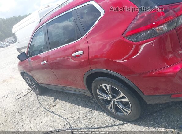 5N1AT2MT0KC732038 2019 NISSAN ROGUE Red Widok wnętrza 360 stopni