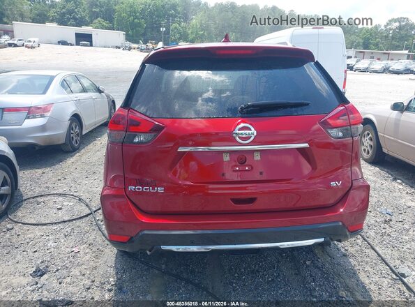 5N1AT2MT0KC732038 2019 NISSAN ROGUE Red 