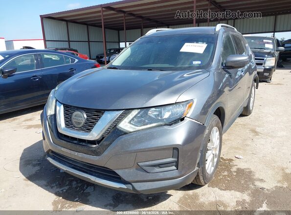 5N1AT2MT0KC760938 2019 NISSAN ROGUE Серый Передняя левая четверть