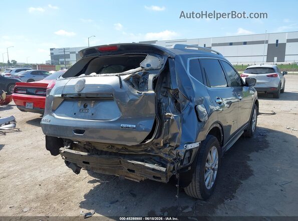 5N1AT2MT0KC760938 2019 NISSAN ROGUE Серый Задняя правая четверть