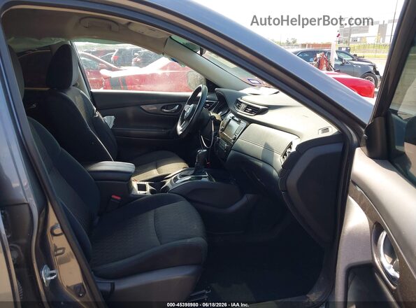 5N1AT2MT0KC760938 2019 NISSAN ROGUE Серый Вид салона спереди