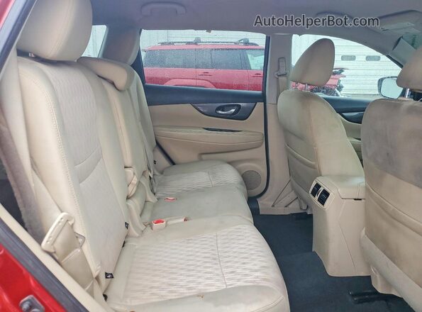 5N1AT2MT0KC765802 2019 NISSAN ROGUE Red 