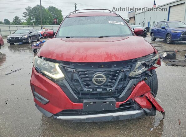 5N1AT2MT0KC765802 2019 NISSAN ROGUE Red 