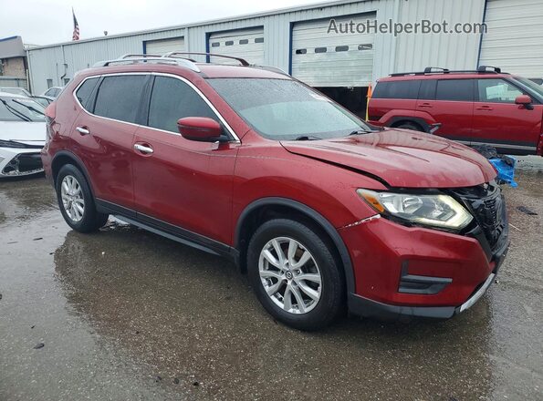 5N1AT2MT0KC765802 2019 NISSAN ROGUE Red 