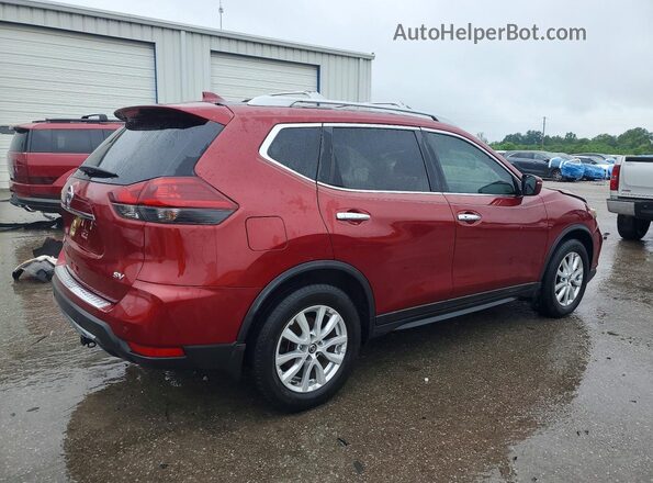 5N1AT2MT0KC765802 2019 NISSAN ROGUE Red 