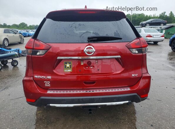 5N1AT2MT0KC765802 2019 NISSAN ROGUE Red 