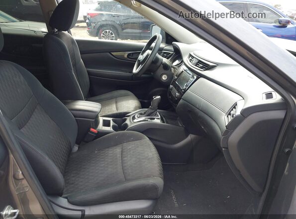 5N1AT2MT0KC823004 2019 NISSAN ROGUE Gray Widok wnętrza z przodu
