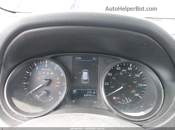 5N1AT2MT0KC823004 2019 NISSAN ROGUE Gray Widok tylnych siedzeń