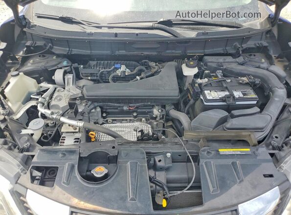 5N1AT2MT0KC839039 2019 NISSAN ROGUE Blue Engine compartment view