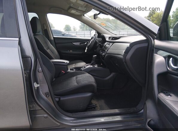 5N1AT2MT0LC768457 2020 NISSAN ROGUE Серый Вид салона спереди