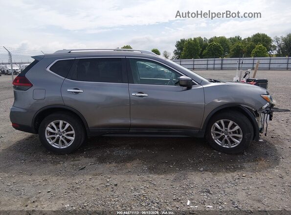 5N1AT2MT0LC768457 2020 NISSAN ROGUE Серый Вид задней части салона