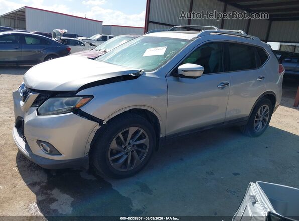 5N1AT2MT1GC746456 2016 NISSAN ROGUE Silver Przód lewy