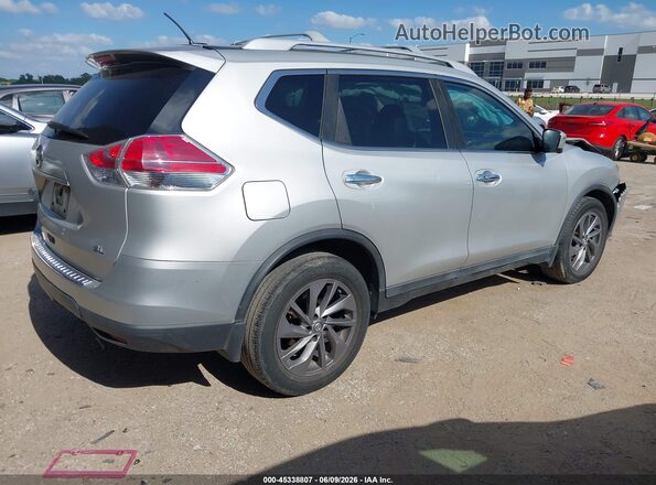 5N1AT2MT1GC746456 2016 NISSAN ROGUE Silver Tył prawy