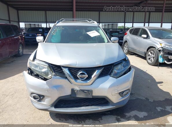 5N1AT2MT1GC746456 2016 NISSAN ROGUE Silver Widok zestawu wskaźników